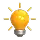Icono de bombilla
