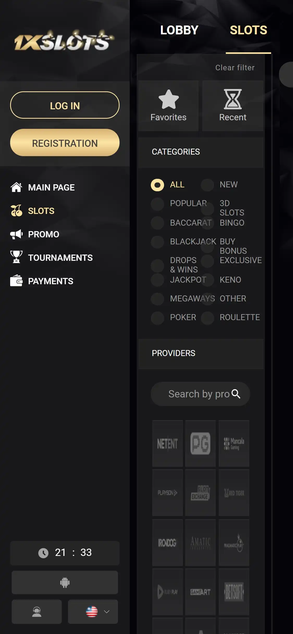 1xSlots Casino Mobile Games Review
