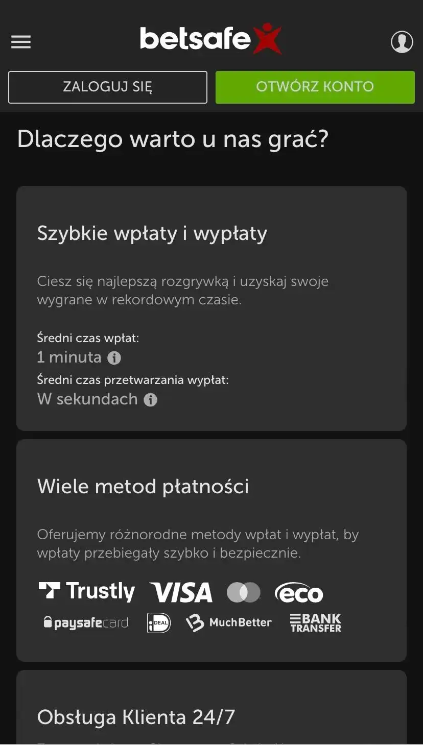 Betsafe Mobile Review