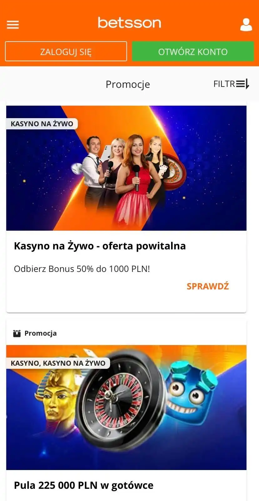 Betsson Mobile Review
