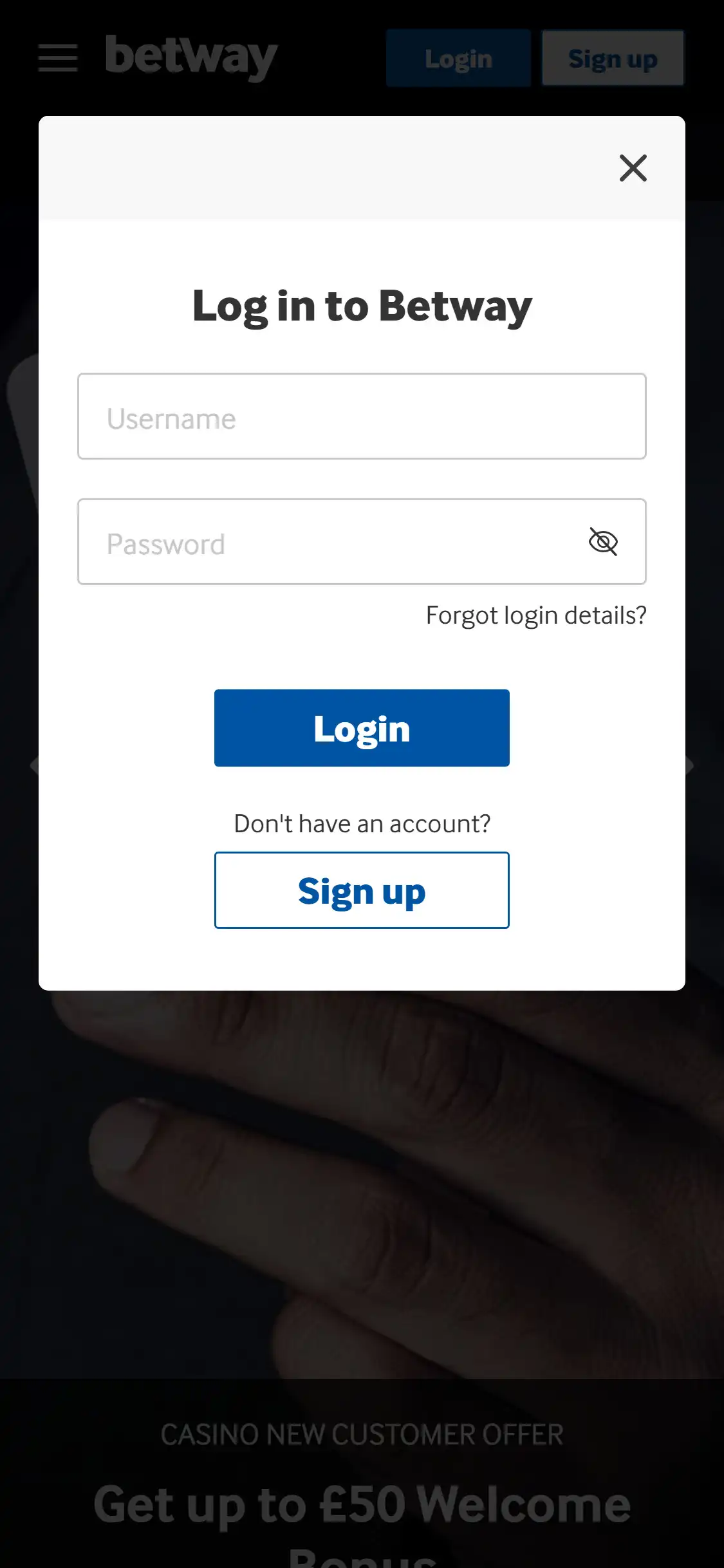 Betway Casino Mobile Login Review