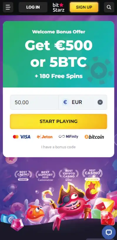 Bitstarz Casino Mobile Games Review
