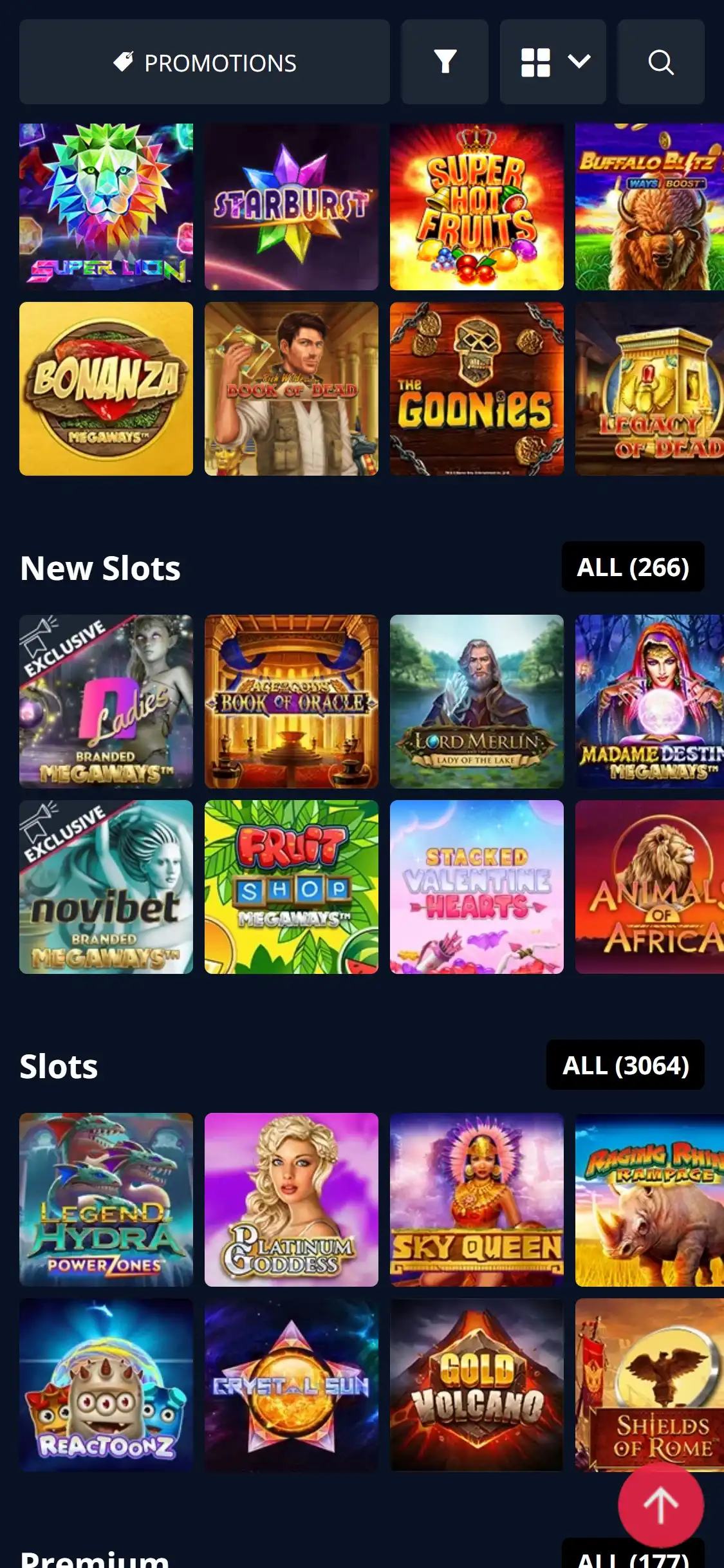 Novibet Mobile Games Review