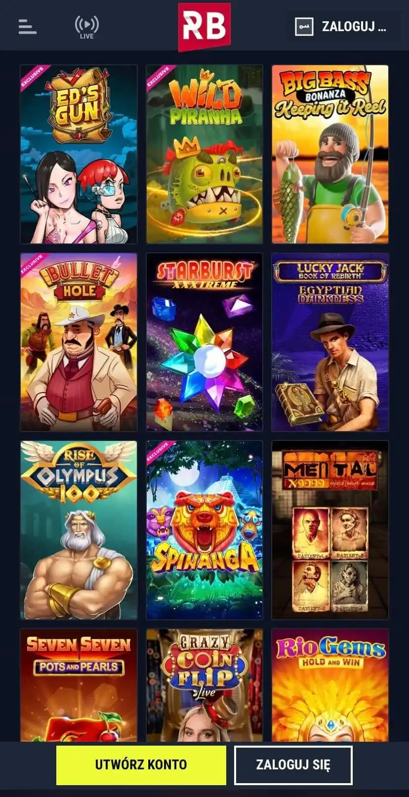 Rabona Casino Mobile Review